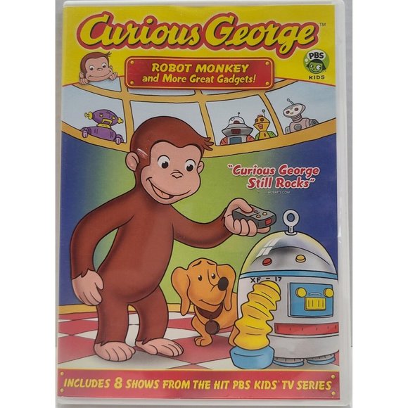 Curious George: Robot Monkey and More Great Gadgets! (DVD) - Picture 1 of 2